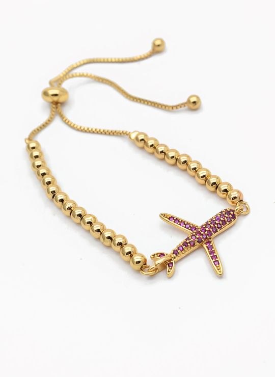 PULSERA / BRAZALETE EN RODIO CON MICROCIRCONES