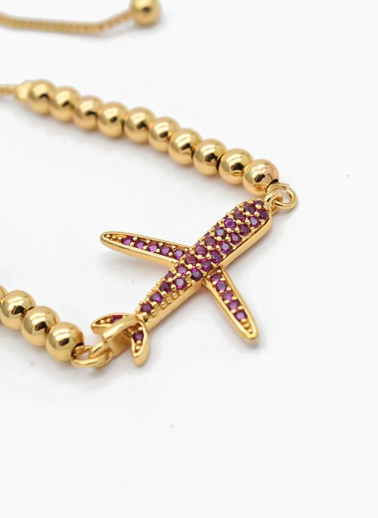 PULSERA / BRAZALETE EN RODIO CON MICROCIRCONES