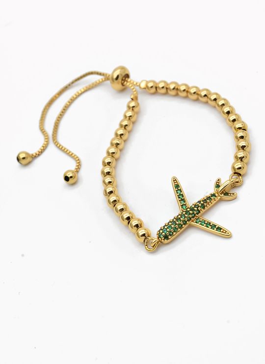 PULSERA / BRAZALETE EN RODIO CON MICROCIRCONES