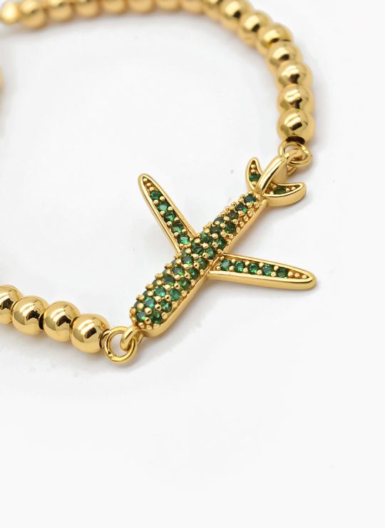 PULSERA / BRAZALETE EN RODIO CON MICROCIRCONES