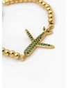 PULSERA / BRAZALETE EN RODIO CON MICROCIRCONES