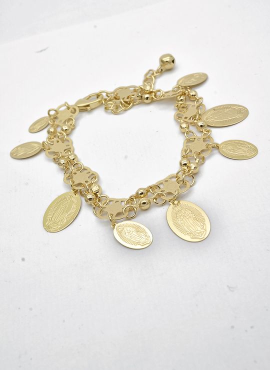 PULSERA / BRAZALETE EN RODIO CON MICROCIRCONES