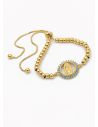 PULSERA / BRAZALETE EN RODIO CON MICROCIRCONES