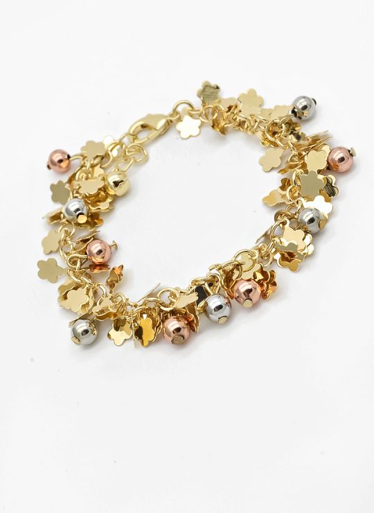 PULSERA / BRAZALETE EN RODIO CON MICROCIRCONES