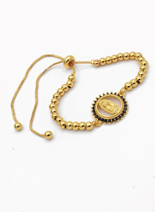 PULSERA / BRAZALETE EN RODIO CON MICROCIRCONES
