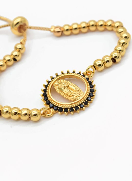 PULSERA / BRAZALETE EN RODIO CON MICROCIRCONES