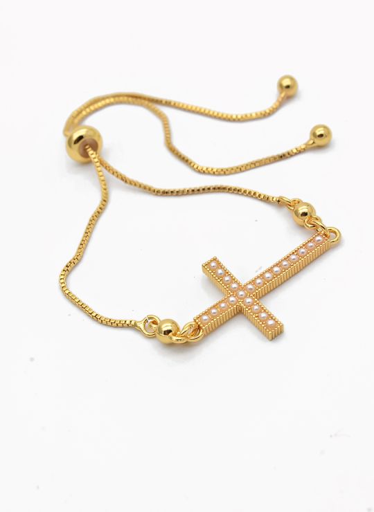 PULSERA / BRAZALETE EN RODIO CON MICROCIRCONES