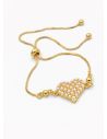PULSERA / BRAZALETE EN RODIO CON MICROCIRCONES