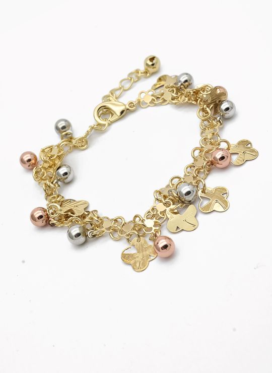 PULSERA / BRAZALETE EN RODIO CON MICROCIRCONES