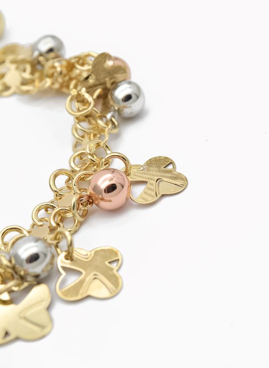 PULSERA / BRAZALETE EN RODIO CON MICROCIRCONES