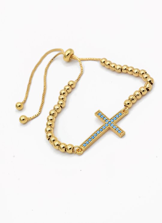 PULSERA / BRAZALETE EN RODIO CON MICROCIRCONES