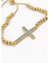 PULSERA / BRAZALETE EN RODIO CON MICROCIRCONES