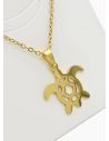 SET DE COLLAR, DIJE Y ARETES EN ACERO INOXIDABLE 316L