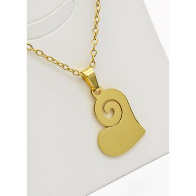 SET DE COLLAR, DIJE Y ARETES EN ACERO INOXIDABLE 316L