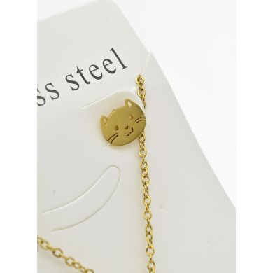 SET DE COLLAR, DIJE Y ARETES EN ACERO INOXIDABLE 316L