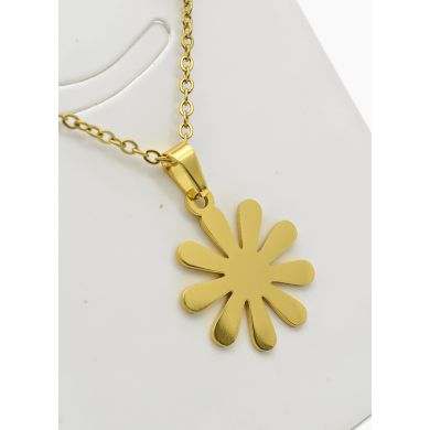 SET DE COLLAR, DIJE Y ARETES EN ACERO INOXIDABLE 316L