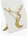 SET DE COLLAR, DIJE Y ARETES EN ACERO INOXIDABLE 316L