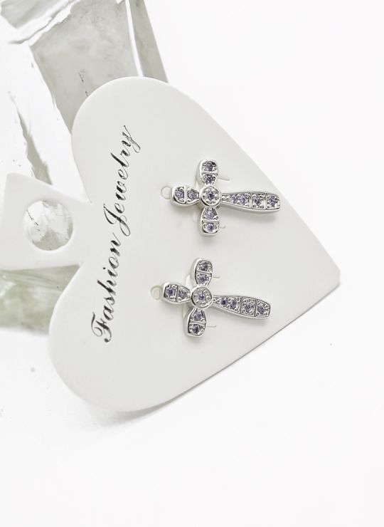 ARETES RODIO MARCA XUPING MICROCIRCONES /YSX