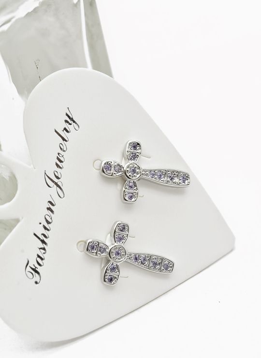 ARETES RODIO MARCA XUPING MICROCIRCONES /YSX