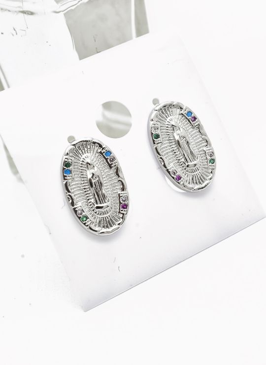 ARETES RODIO MARCA XUPING MICROCIRCONES /YSX