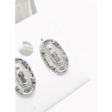 ARETES RODIO MARCA XUPING MICROCIRCONES /YSX