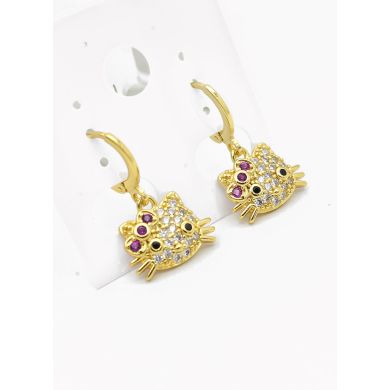 ARETES RODIO MARCA XUPING MICROCIRCONES /YSX
