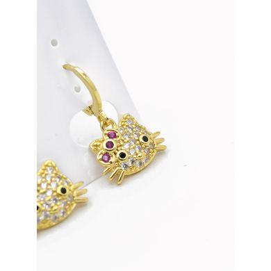 ARETES RODIO MARCA XUPING MICROCIRCONES /YSX