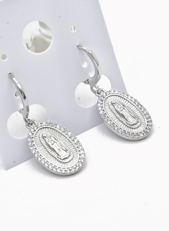ARETES RODIO Y COVERGOLD