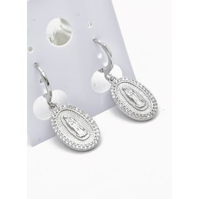ARETES RODIO MARCA XUPING MICROCIRCONES /YSX