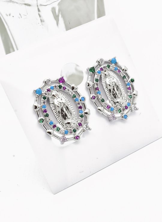 ARETES RODIO MARCA XUPING MICROCIRCONES /YSX