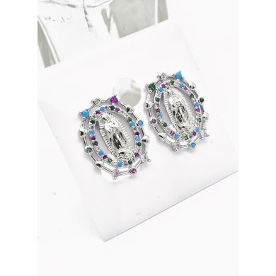 ARETES RODIO MARCA XUPING MICROCIRCONES /YSX