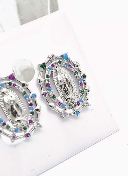 ARETES RODIO MARCA XUPING MICROCIRCONES /YSX