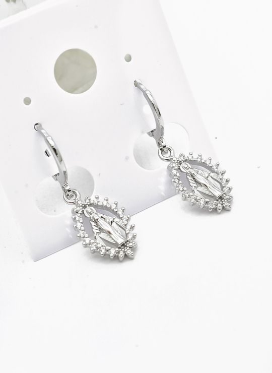 ARETES RODIO MARCA XUPING MICROCIRCONES /YSX
