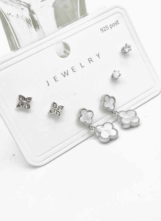 ARETES RODIO Y COVERGOLD