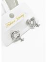 ARETES RODIO MARCA XUPING MICROCIRCONES /YSX