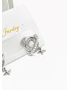 ARETES RODIO MARCA XUPING MICROCIRCONES /YSX