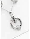 SET DE COLLAR Y DIJE EN RODIO CON MICROCIRCIONES/XUPING