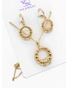 SET DE COLLAR Y DIJE EN RODIO CON MICROCIRCIONES/XUPING