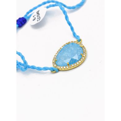 PULSERA / BRAZALETE EN RODIO CON MICROCIRCONES