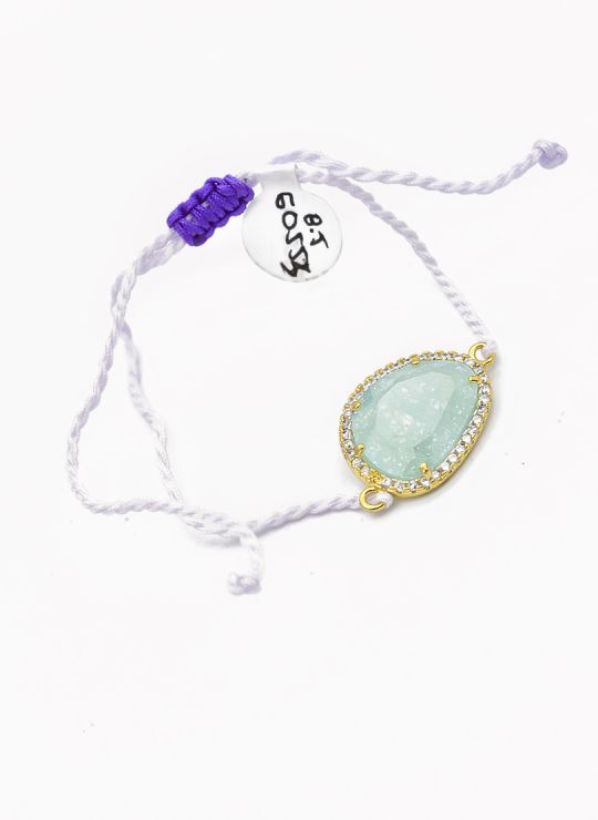PULSERA / BRAZALETE EN RODIO CON MICROCIRCONES