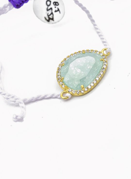 PULSERA / BRAZALETE EN RODIO CON MICROCIRCONES