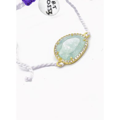 PULSERA / BRAZALETE EN RODIO CON MICROCIRCONES