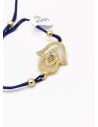 PULSERA / BRAZALETE EN RODIO CON MICROCIRCONES