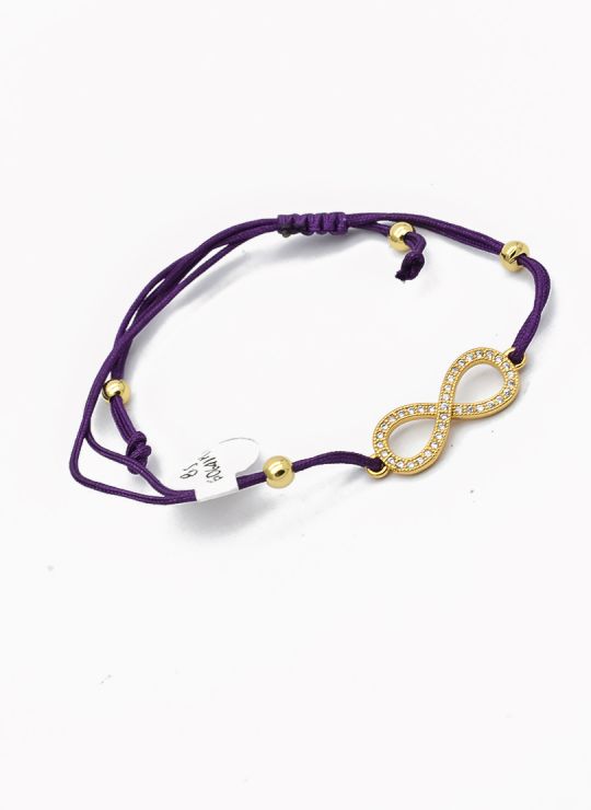 PULSERA / BRAZALETE EN RODIO CON MICROCIRCONES