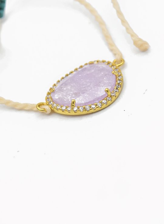 PULSERA / BRAZALETE EN RODIO CON MICROCIRCONES