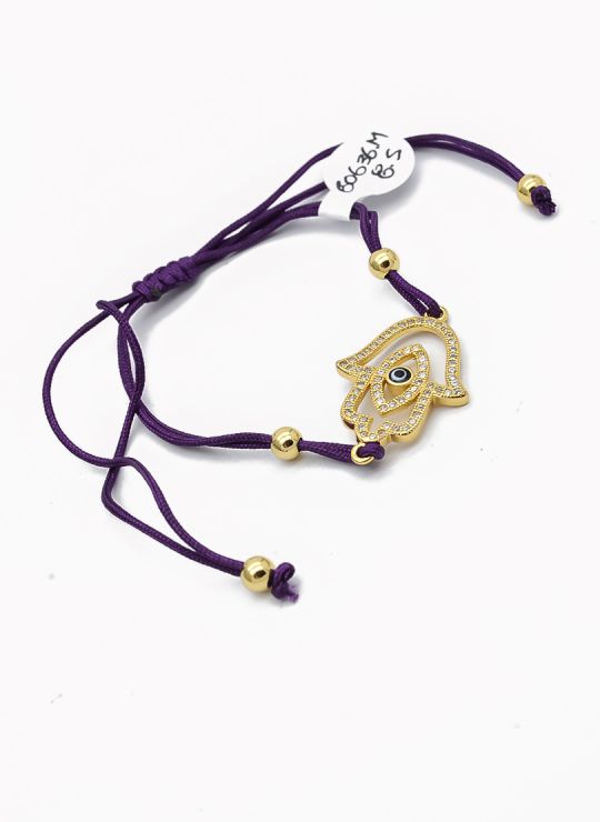 PULSERA / BRAZALETE EN RODIO CON MICROCIRCONES