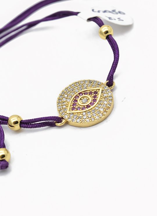 PULSERA / BRAZALETE EN RODIO CON MICROCIRCONES