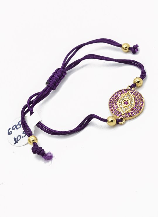 PULSERA / BRAZALETE EN RODIO CON MICROCIRCONES