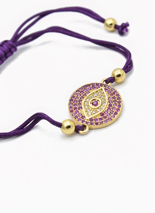 PULSERA / BRAZALETE EN RODIO CON MICROCIRCONES