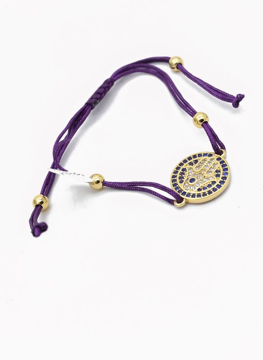 PULSERA / BRAZALETE EN RODIO CON MICROCIRCONES